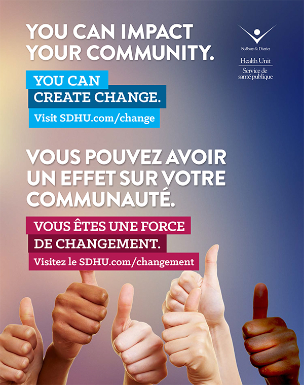 You can impact your community. You can create change.