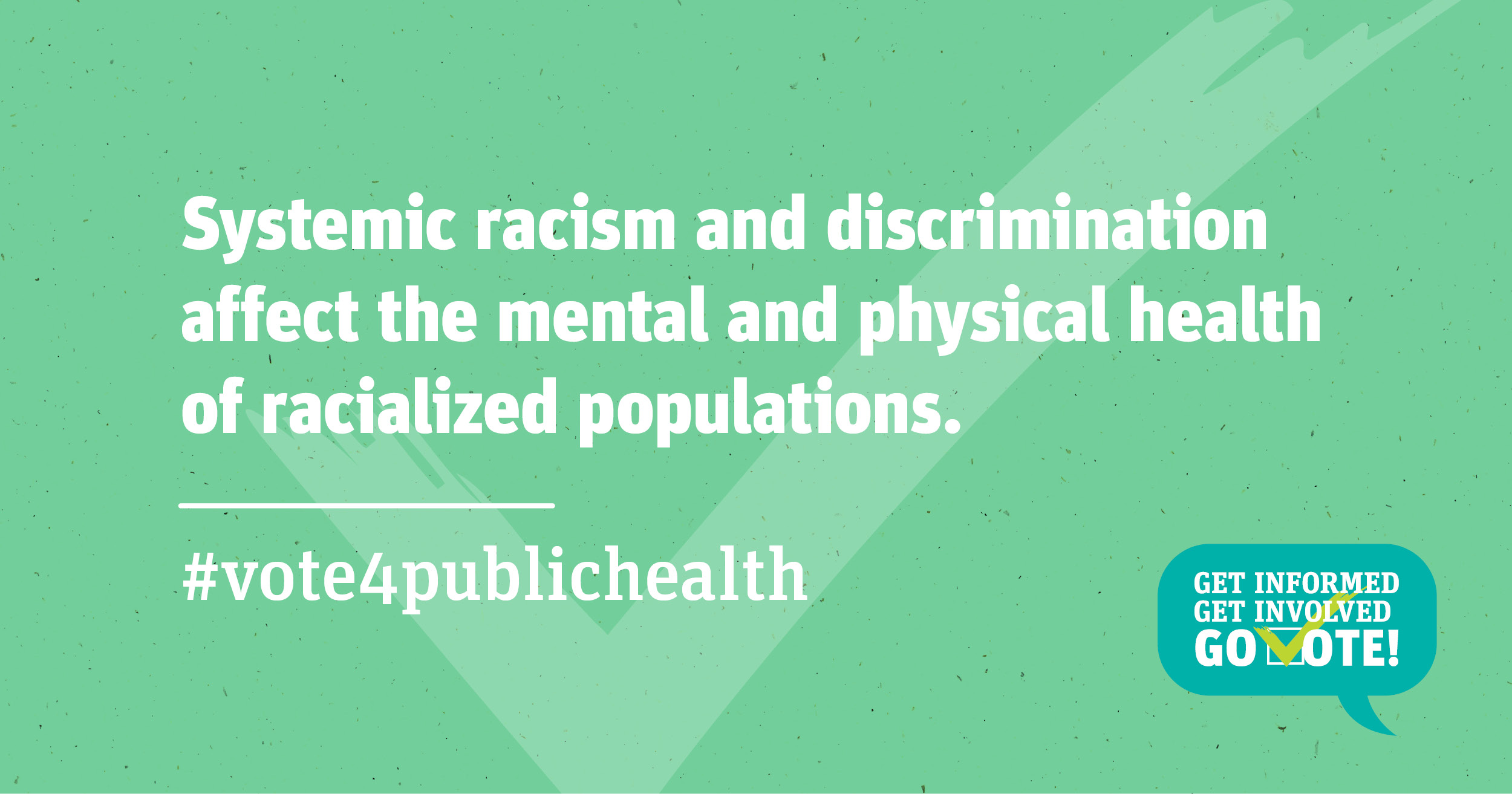 The trauma of discrimination and racism felt by racialized populations has been made worse by the COVID-19 pandemic.