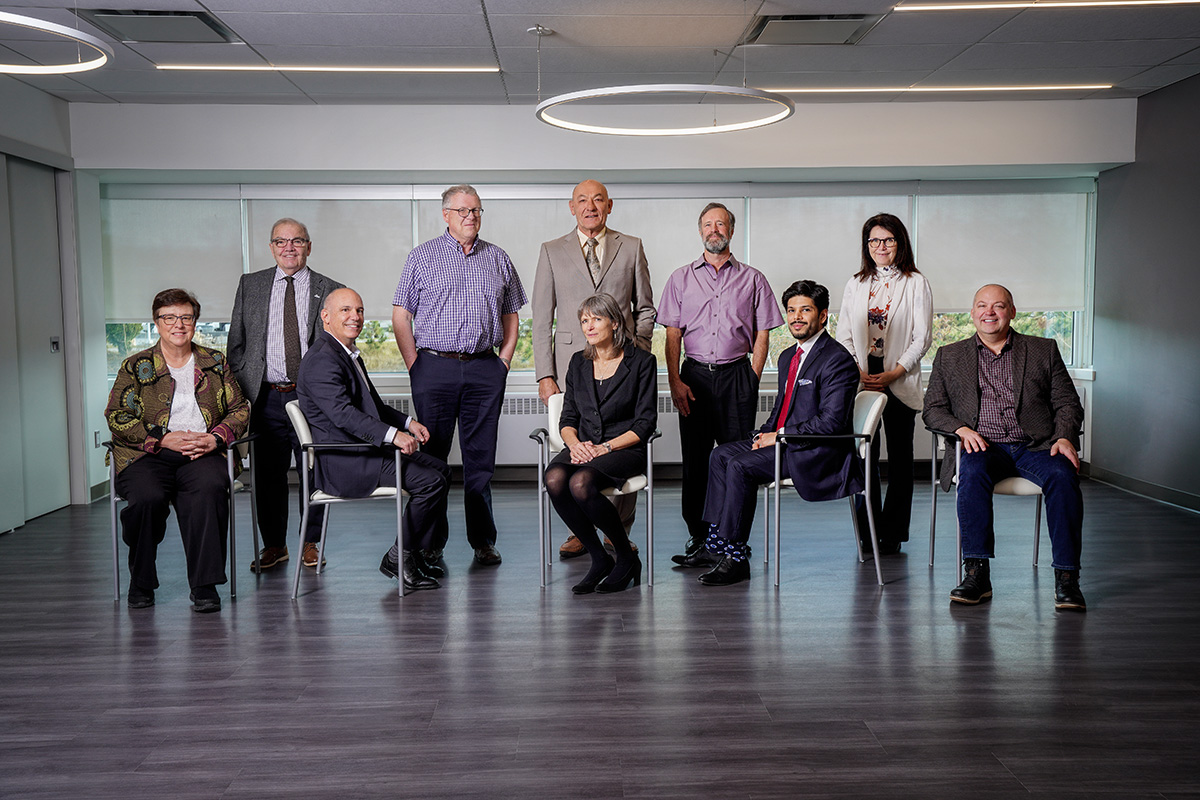 Photo de groupe du Conseil de santé